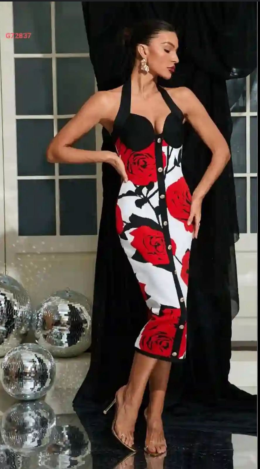 MIDI DRESS BY BALMAIN